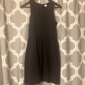 J Crew black dress